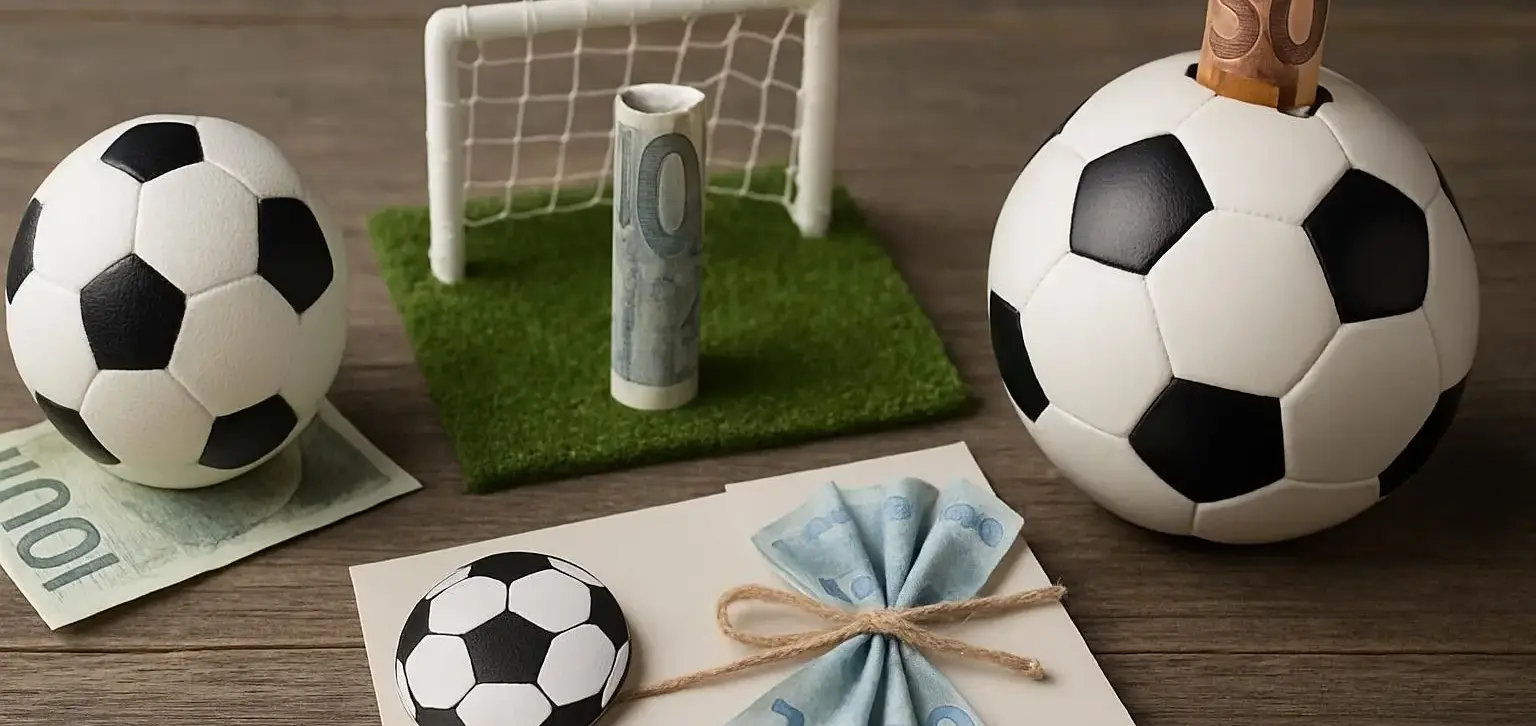 4 sjove pengegaveidéer til konfirmanden der elsker fodbold