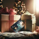 Lav en pengepizza i en æske med mønter og sedler